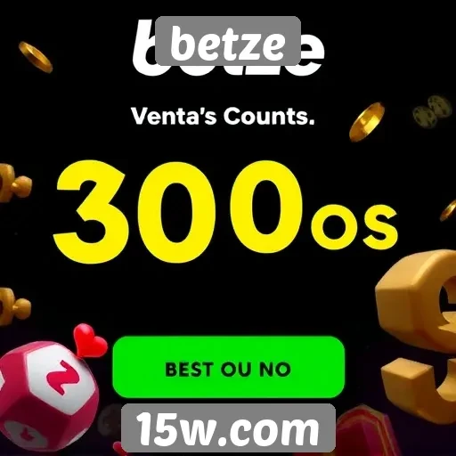 Ofertas promocionais disponíveis no site betze